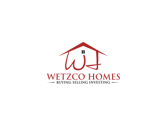 Wetzco Homes logo design by rief
