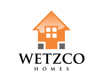 Wetzco Homes logo design by AisRafa