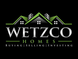 Wetzco Homes logo design by AisRafa