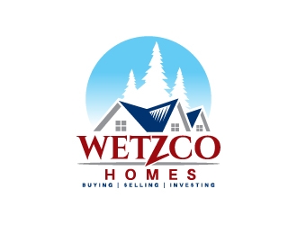 Wetzco Homes logo design by josephope
