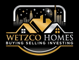 Wetzco Homes logo design by Godvibes