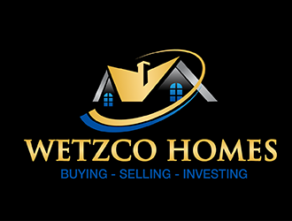 Wetzco Homes logo design by geomateo