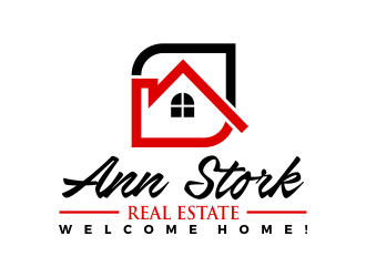 Ann Stork Real Estate  (would like to incorporate tag line..... Welcome Home! logo design by SmartTaste