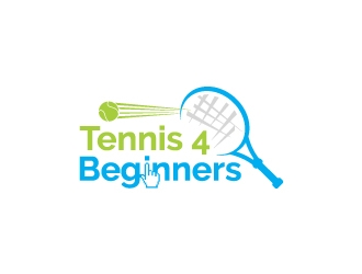 Tennis 4 Beginners logo design by JJlcool