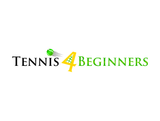 Tennis 4 Beginners logo design by ROSHTEIN