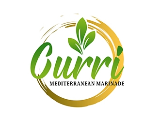 Curri Mediterranean Marinade logo design by XyloParadise