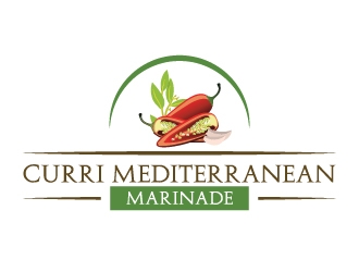 Curri Mediterranean Marinade logo design by shravya