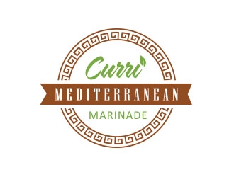 Curri Mediterranean Marinade logo design by Sorjen