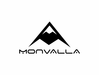 Monvalla logo design by haidar
