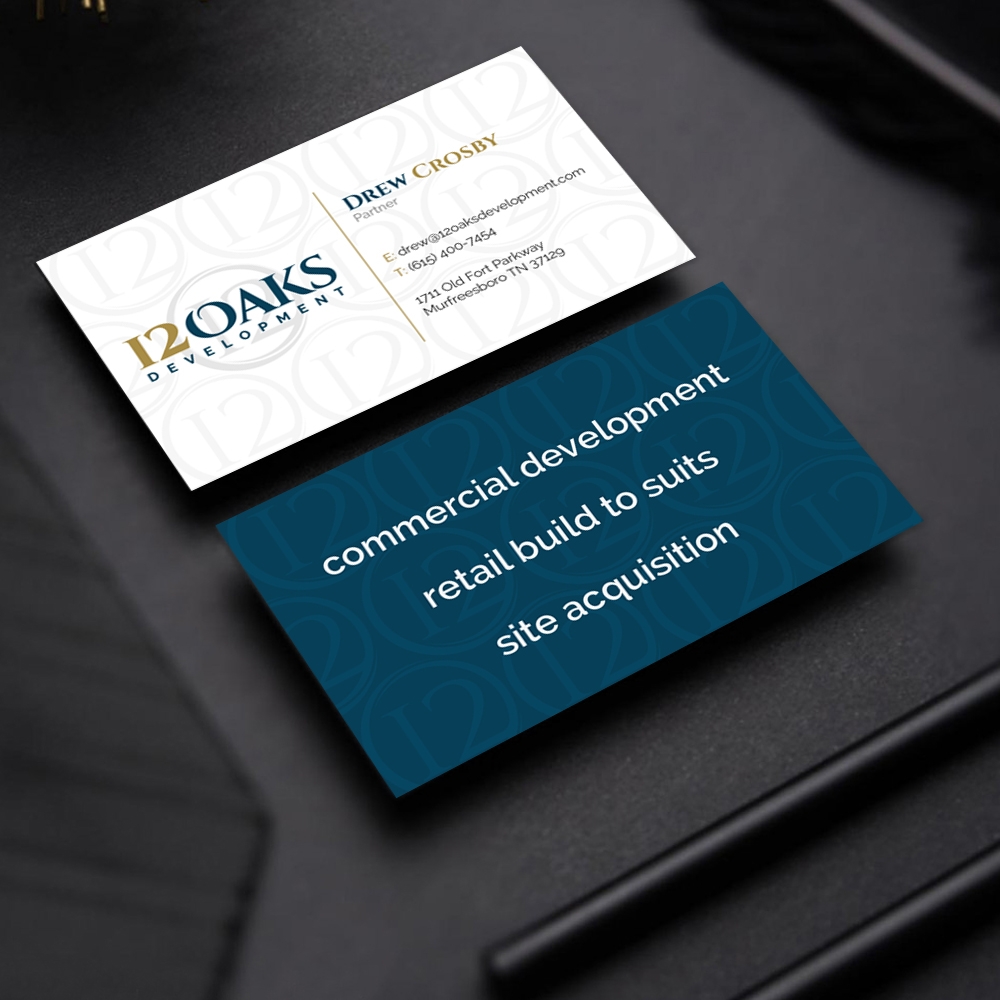 12 Oaks Development logo design by DreamLogoDesign