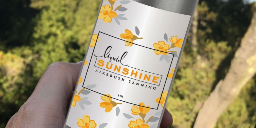 liquid sunshine logo design by logolady