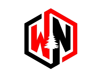 WN Wood/Metal logo design by MarkindDesign