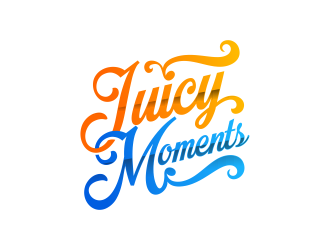Juicy Moments logo design by mocha