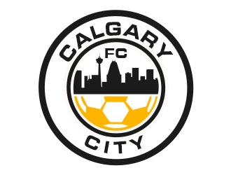 Calgary City FC logo design by Benok