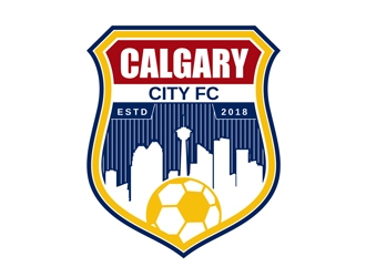 Calgary City FC logo design by DreamLogoDesign