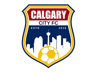 Calgary City FC logo design by DreamLogoDesign