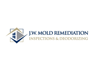 J.W. Mold Remediation, Inspections & Deodorizing logo design by zakdesign700