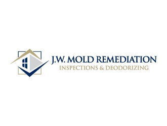 J.W. Mold Remediation, Inspections & Deodorizing logo design by zakdesign700