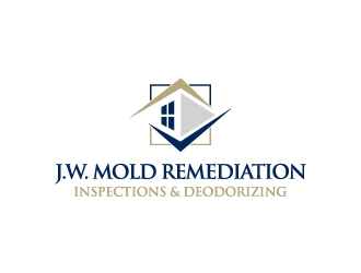 J.W. Mold Remediation, Inspections & Deodorizing logo design by zakdesign700