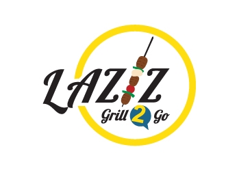 Laziz Grill To Go Logo Design