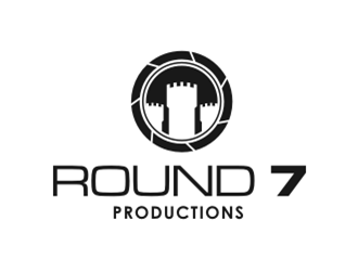 Round 7 Productions logo design by sheilavalencia
