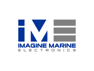 Imagine Marine Electronics logo design by pakNton