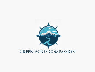 Green Acres Compassion logo design by giphone