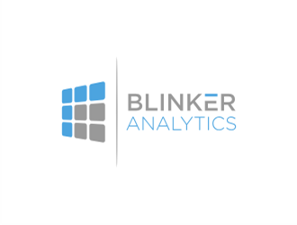 Blinker Analytics logo design by Raden79