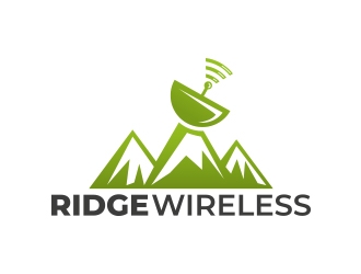 Ridge Wireless logo design by Eliben