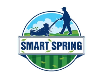 Smart Spring logo design by Gaze