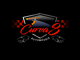 Curva 3 - Comercio de Veiculos logo design by BeDesign
