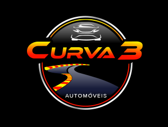 Curva 3 - Comercio de Veiculos logo design by BeDesign