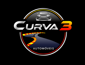 Curva 3 - Comercio de Veiculos logo design by BeDesign