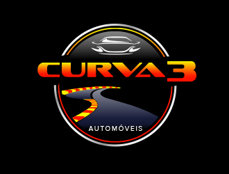 Curva 3 - Comercio de Veiculos logo design by BeDesign