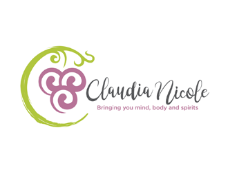 Claudia Nicole logo design by logolady