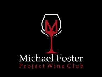 Michael Foster Project Wine Club logo design by samuraiXcreations