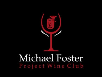 Michael Foster Project Wine Club logo design by samuraiXcreations