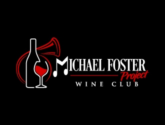 Michael Foster Project Wine Club logo design by jaize