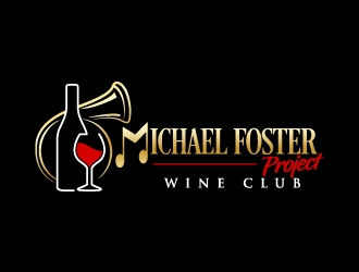 Michael Foster Project Wine Club logo design by jaize