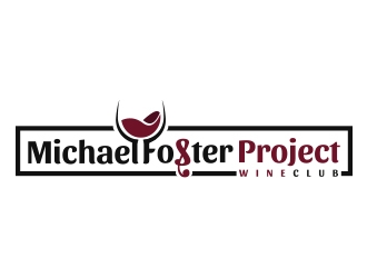 Michael Foster Project Wine Club logo design by Eliben