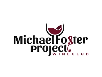 Michael Foster Project Wine Club logo design by Eliben
