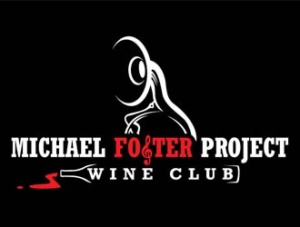 Michael Foster Project Wine Club logo design by shere