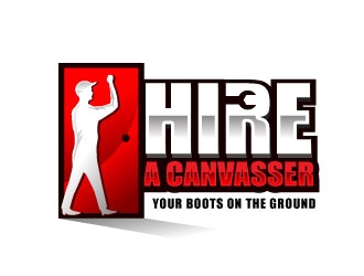 Hire A Canvasser logo design by REDCROW