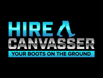 Hire A Canvasser logo design by jaize