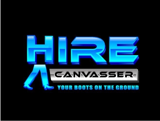 Hire A Canvasser logo design by REDCROW