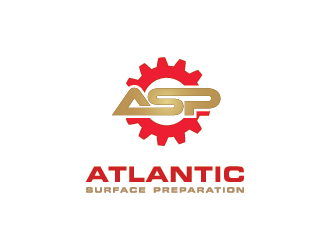 Atlantic Surface Preparation  logo design by Andri