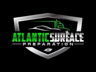 Atlantic Surface Preparation  logo design by daywalker