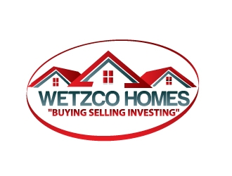 Wetzco Homes logo design by webmall