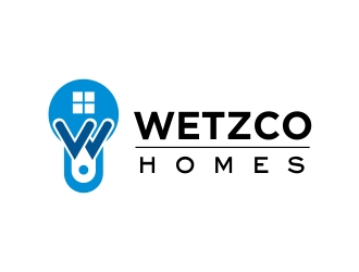 Wetzco Homes logo design by cikiyunn