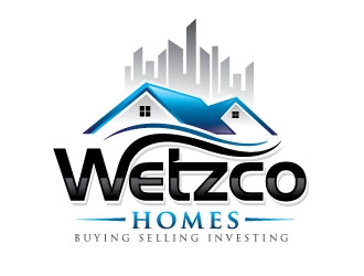 Wetzco Homes logo design by REDCROW